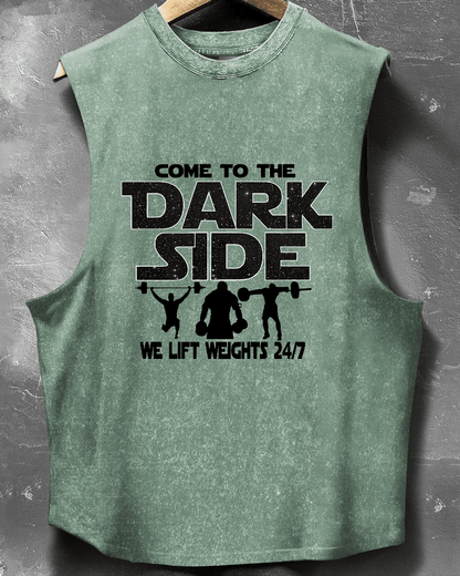 TANK TOP COME TO THE DARK SIDE - Ironfit PL