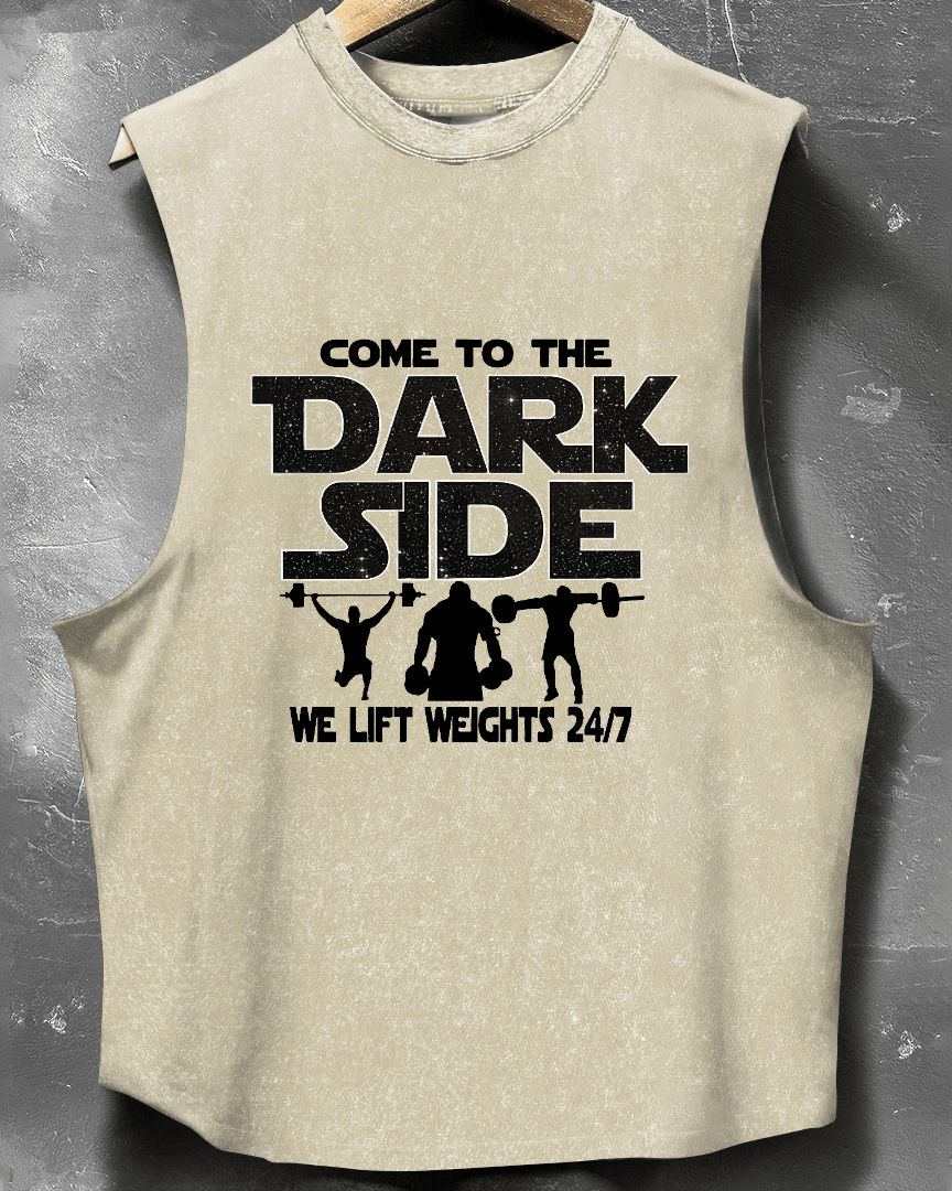 TANK TOP COME TO THE DARK SIDE - Ironfit PL