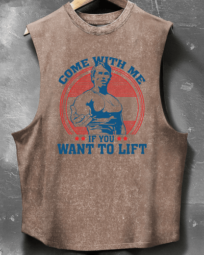 TANK TOP COME WITH ME IF YOU WANT TO LIFT - Ironfit PL