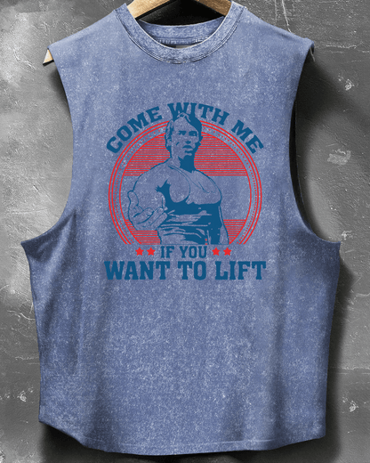 TANK TOP COME WITH ME IF YOU WANT TO LIFT - Ironfit PL
