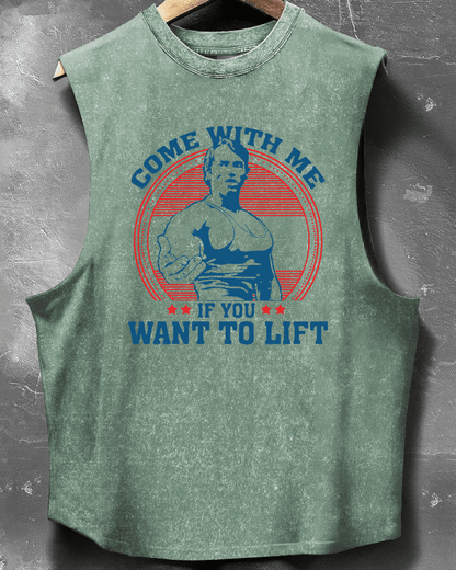 TANK TOP COME WITH ME IF YOU WANT TO LIFT - Ironfit PL