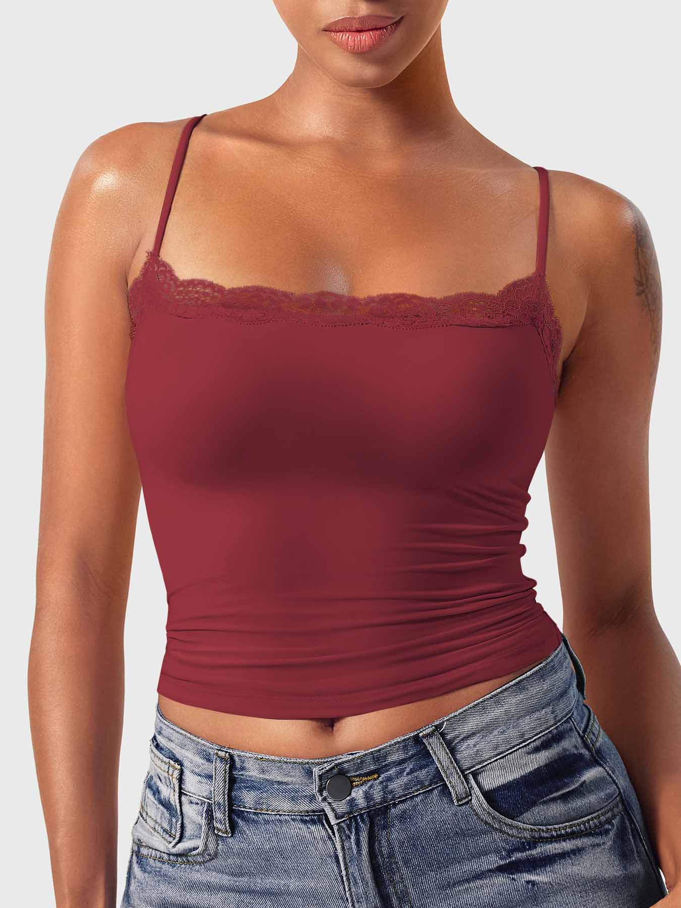 Tank Top Ironfit Annabely Square Neck Lace - Ironfit PL