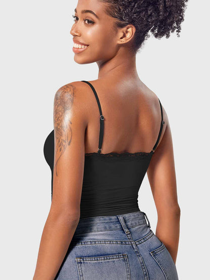 Tank Top Ironfit Annabely Square Neck Lace - Ironfit PL