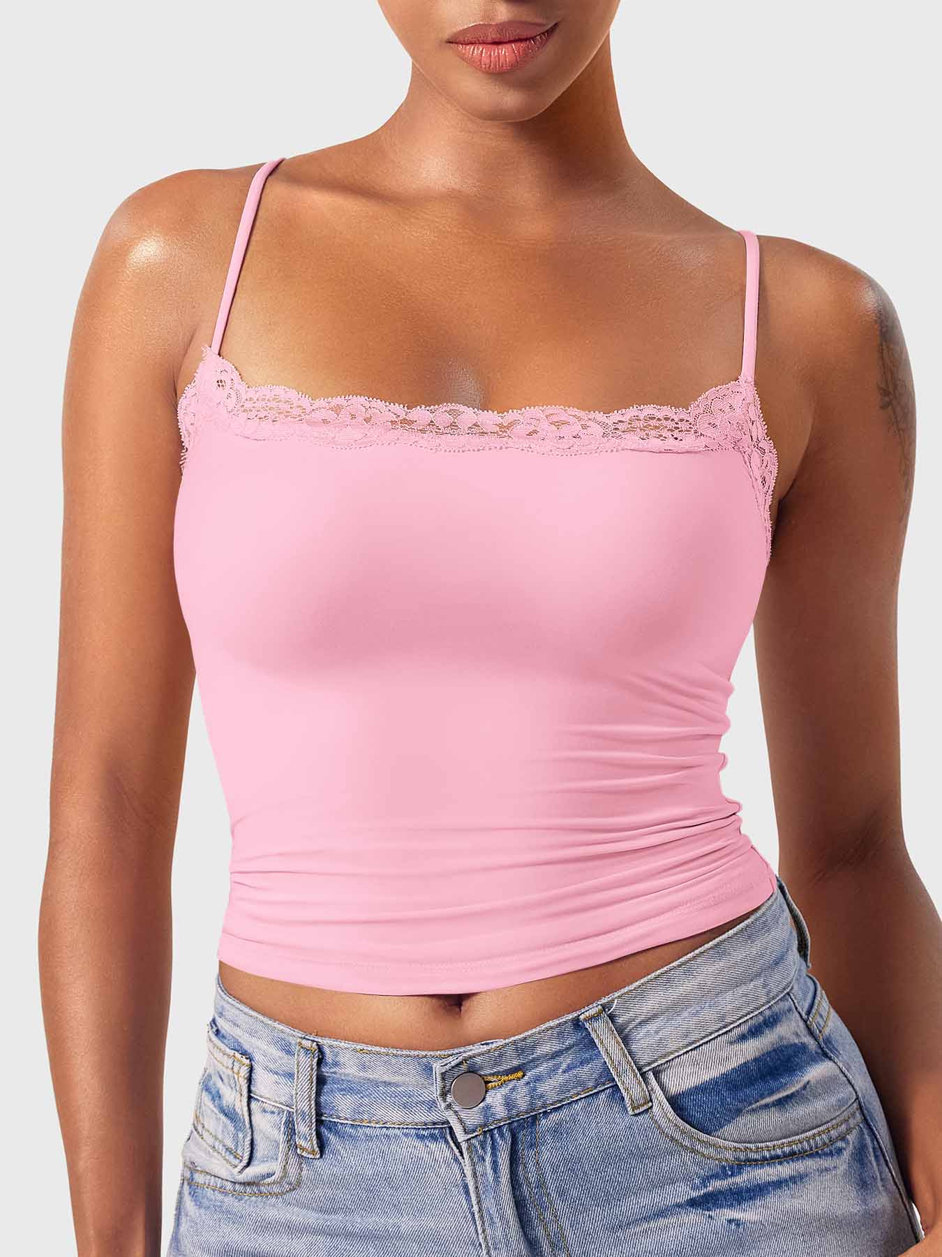 Tank Top Ironfit Annabely Square Neck Lace - Ironfit PL