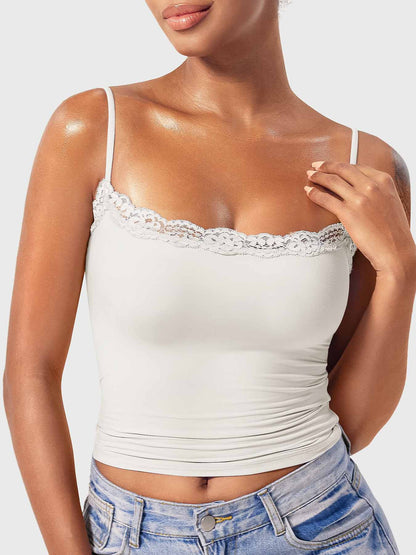 Tank Top Ironfit Annabely Square Neck Lace - Ironfit PL