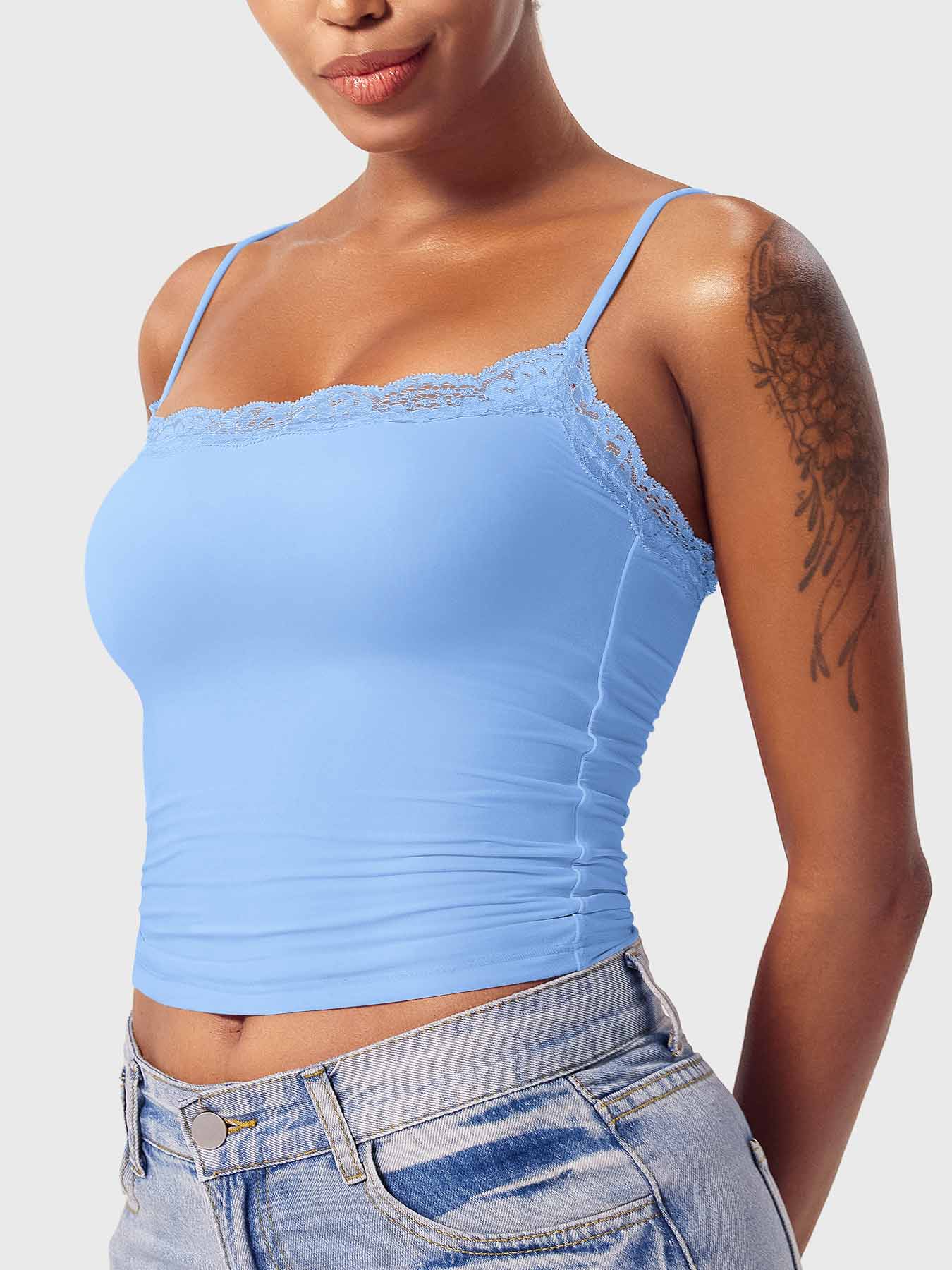 Tank Top Ironfit Annabely Square Neck Lace - Ironfit PL