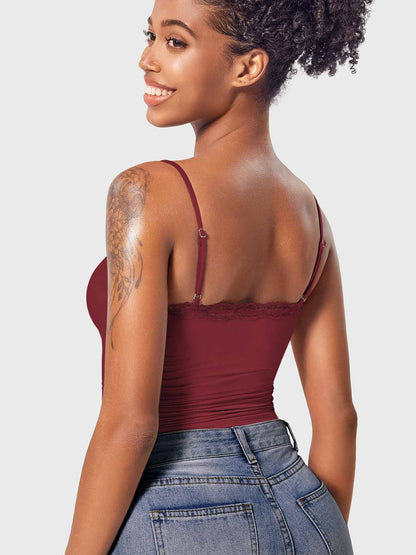 Tank Top Ironfit Annabely Square Neck Lace - Ironfit PL