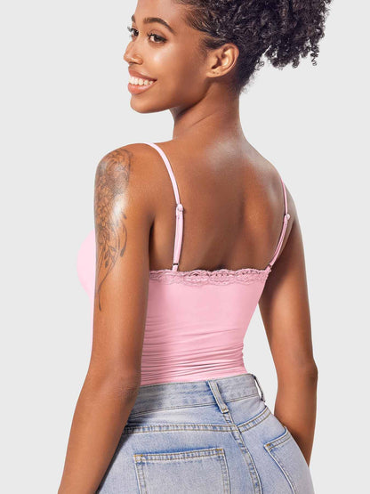 Tank Top Ironfit Annabely Square Neck Lace - Ironfit PL