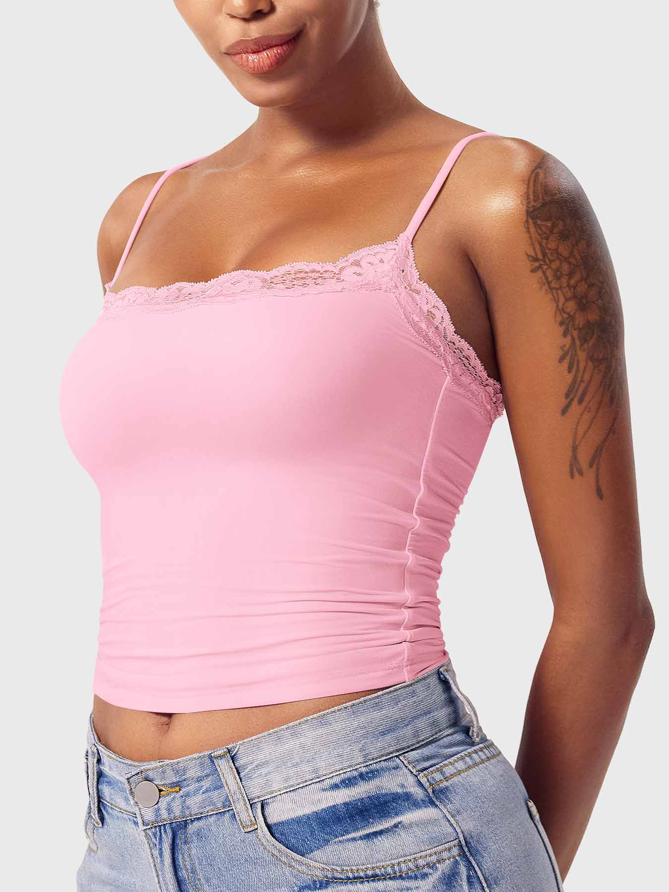 Tank Top Ironfit Annabely Square Neck Lace - Ironfit PL