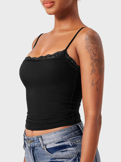 Tank Top Ironfit Annabely Square Neck Lace - Ironfit PL
