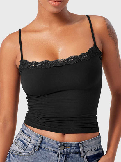 Tank Top Ironfit Annabely Square Neck Lace - Ironfit PL
