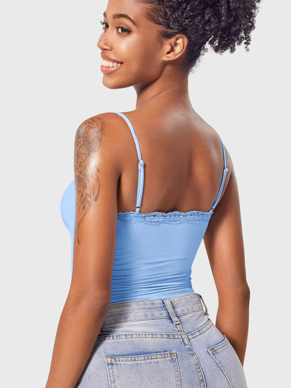 Tank Top Ironfit Annabely Square Neck Lace - Ironfit PL