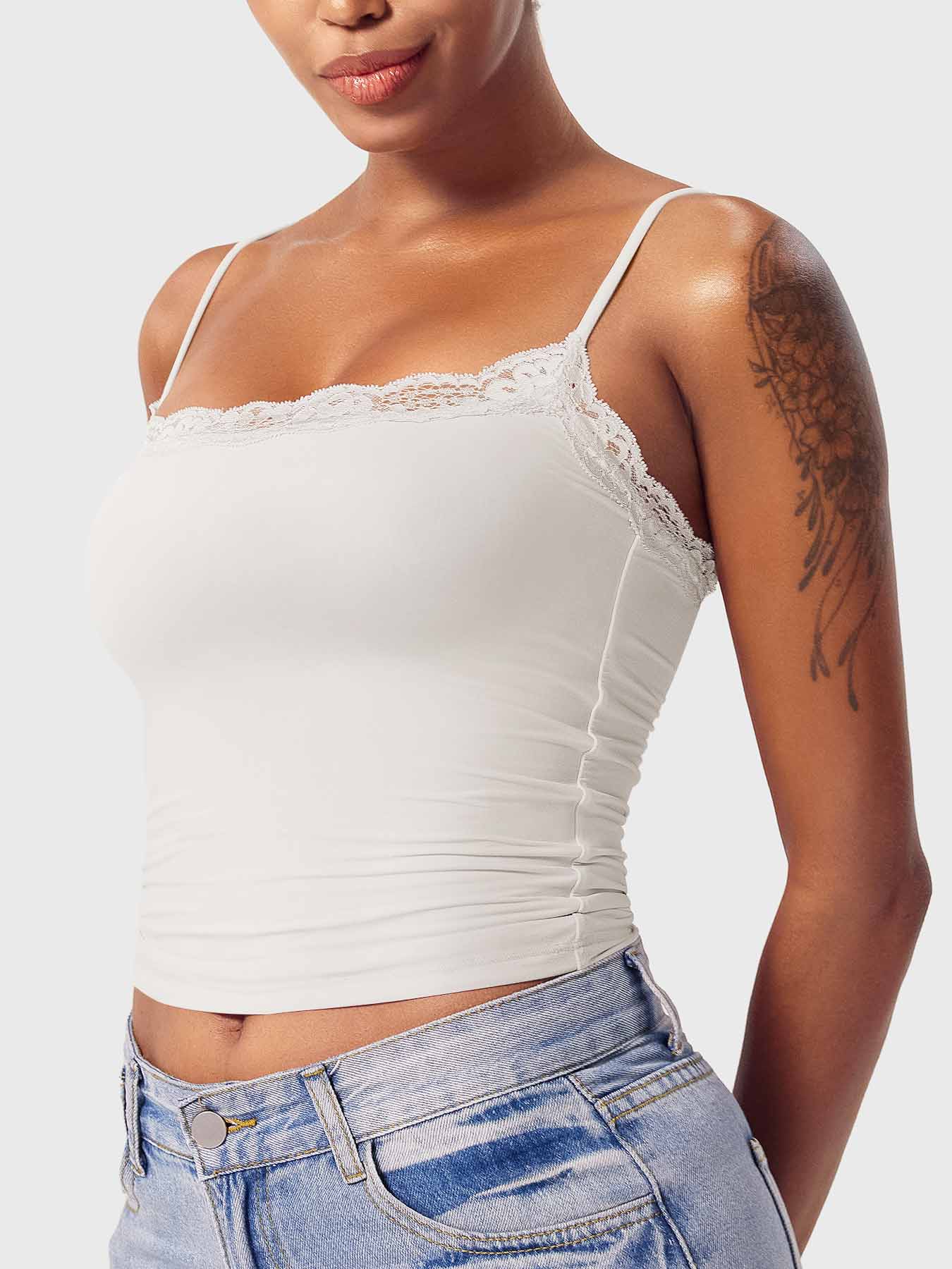 Tank Top Ironfit Annabely Square Neck Lace - Ironfit PL