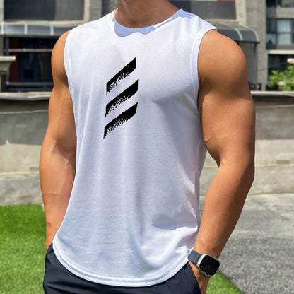 Tank top Ironfit Mesh stripe - Ironfit PL