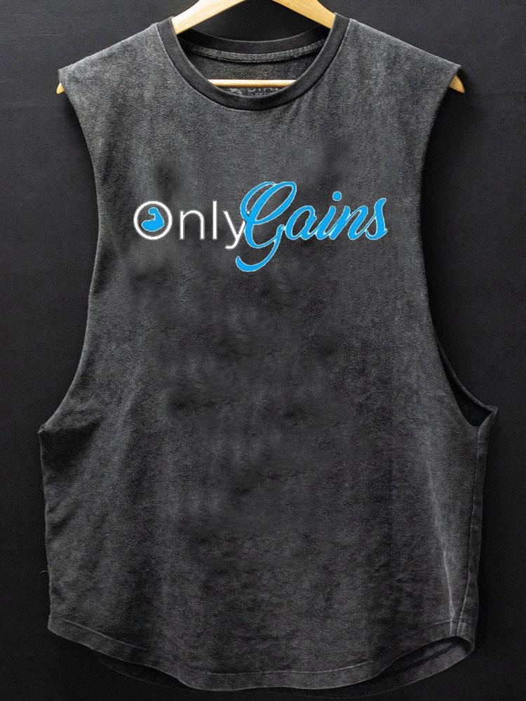 Tank top Only Gains Washed - Ironfit PL