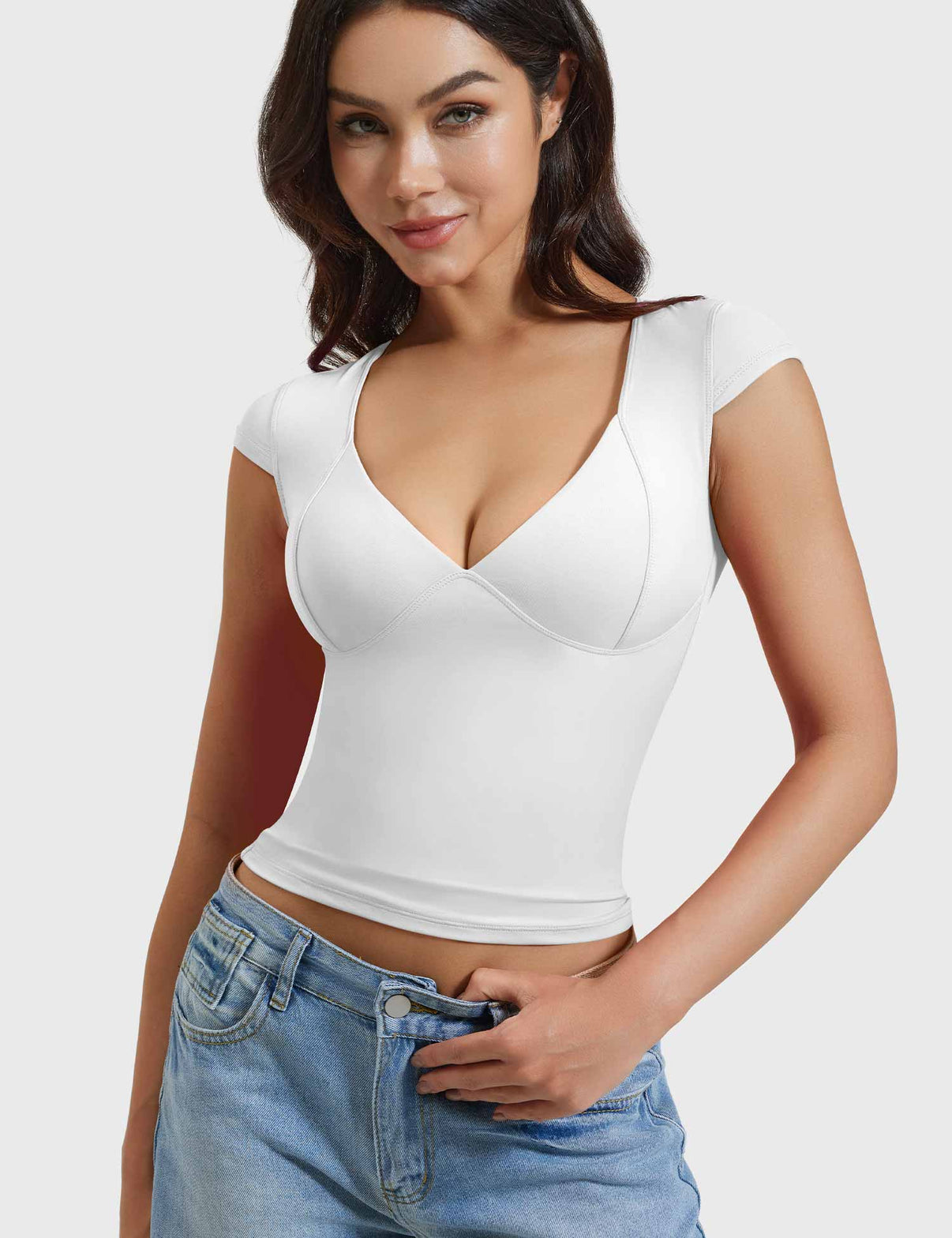 Top Ironfit Diva V - Neck - Ironfit PL