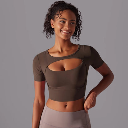 Top sportowy Crop Mesh - Ironfit PL