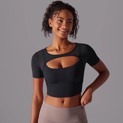 Top sportowy Crop Mesh - Ironfit PL