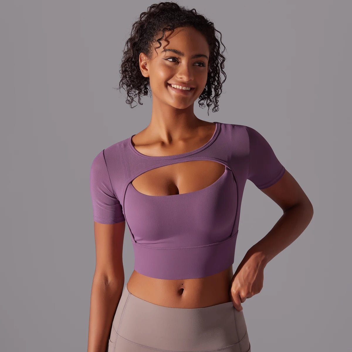 Top sportowy Crop Mesh - Ironfit PL