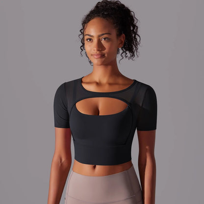 Top sportowy Crop Mesh - Ironfit PL