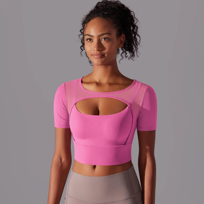 Top sportowy Crop Mesh - Ironfit PL