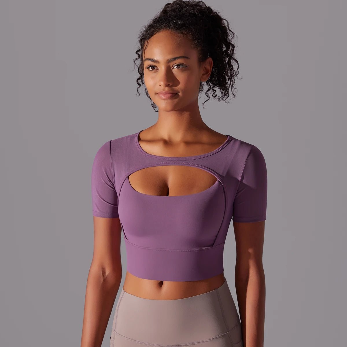 Top sportowy Crop Mesh - Ironfit PL