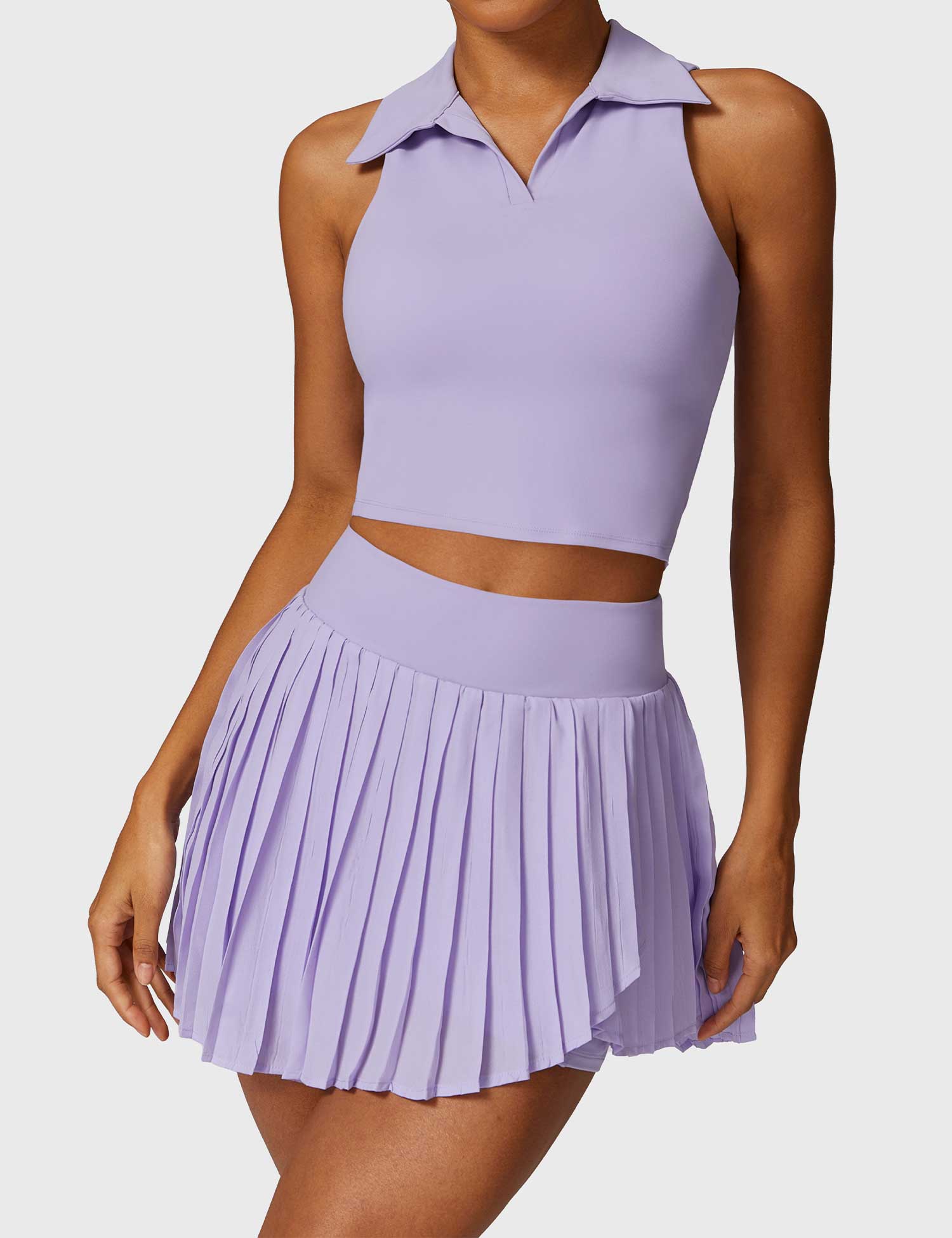 Zestaw Ironfit Crop Top Tennis – Spódniczka - Ironfit PL