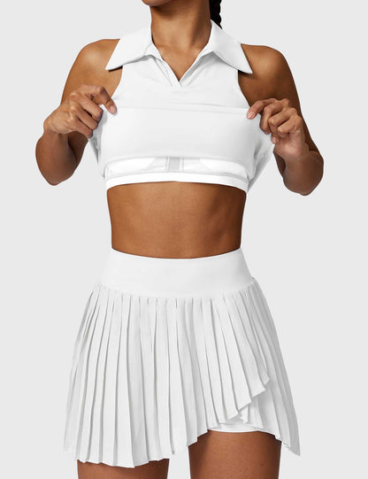 Zestaw Ironfit Crop Top Tennis – Spódniczka - Ironfit PL
