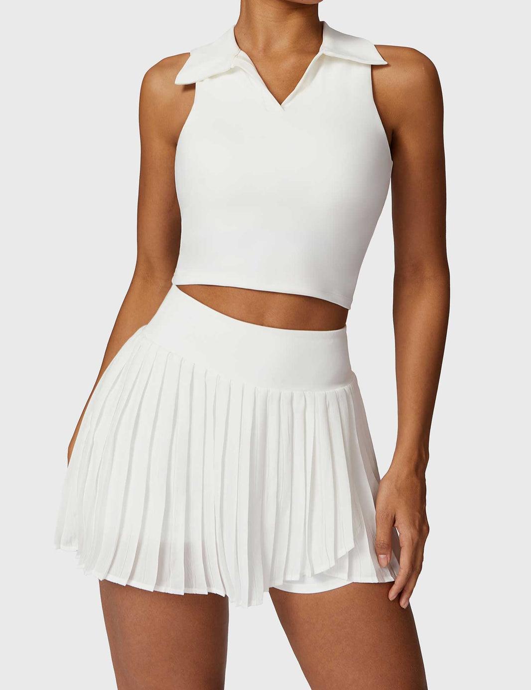 Zestaw Ironfit Crop Top Tennis – Spódniczka - Ironfit PL