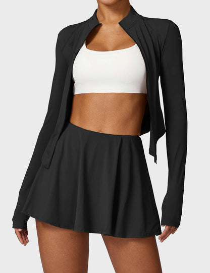 Zestaw tenisowy – Spódniczka i Long Sleeve - Ironfit PL