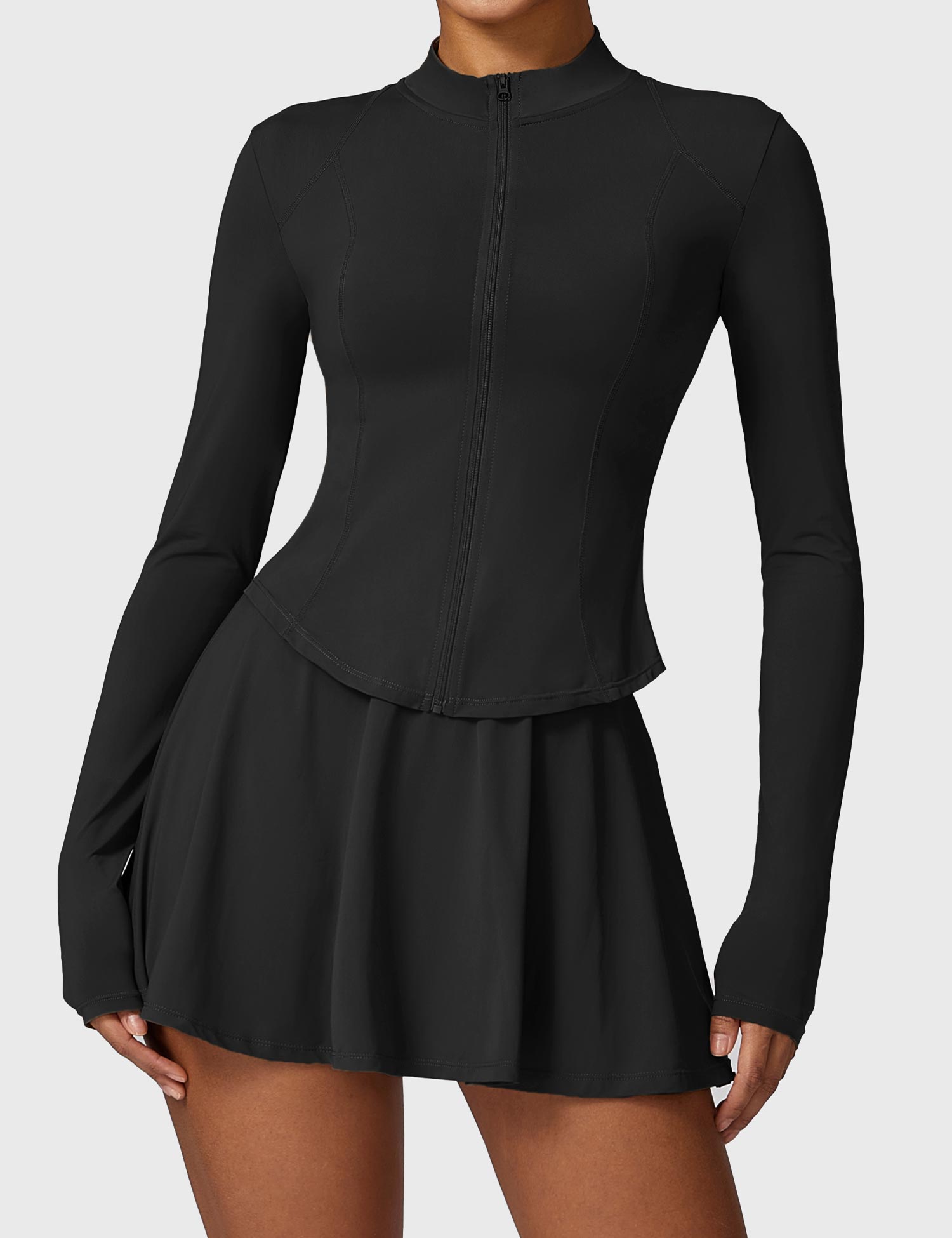 Zestaw tenisowy – Spódniczka i Long Sleeve - Ironfit PL