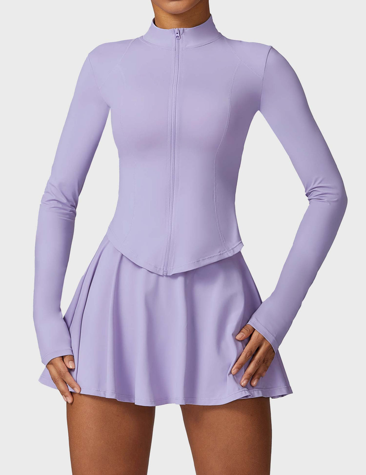 Zestaw tenisowy – Spódniczka i Long Sleeve - Ironfit PL